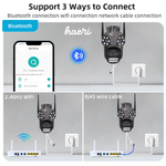 Wi-Fi სათვალთვალო სამმაგი კამერა 2+2+4MP