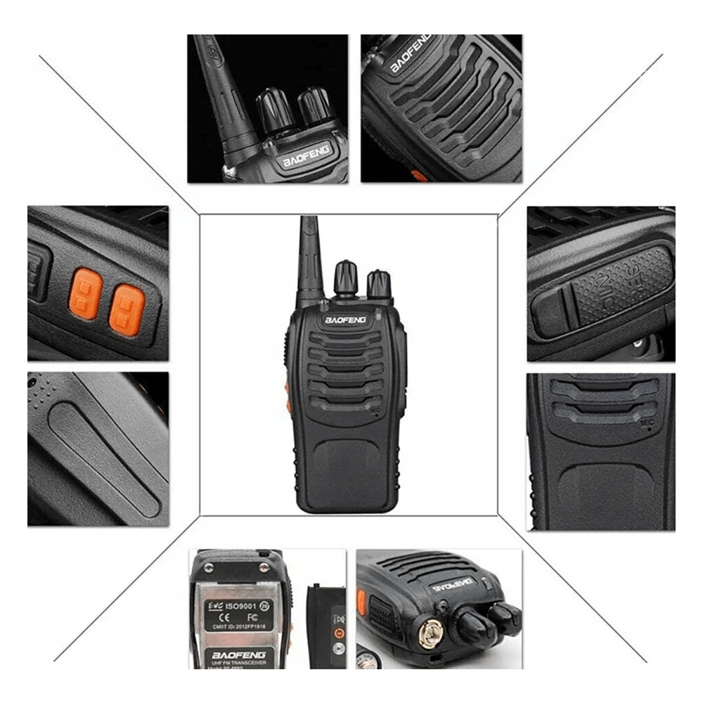 Baofeng BF-888S კომპაქტური პორტატული რაცია