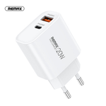 დამტენი ადაპტერი REMAX RP-U120 (USB + Type C) 20W