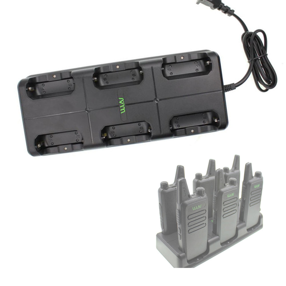 რაციების დამტენი 6-პოზიციური (Baofeng T20 / KD-C1/С2)