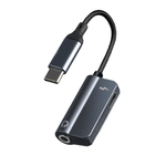 OTG ადაპტერი (Type-C to 3.5mm Jack + Type-C)