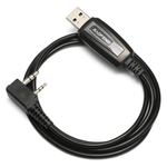 Baofeng programming cable with IEC 2-pin to USB 2.0 Type-A connector