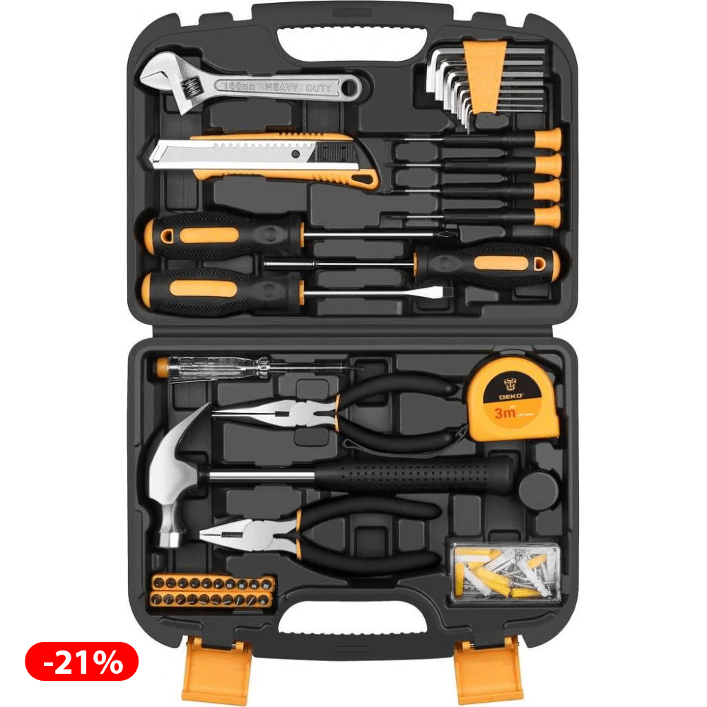 ხელსაწყოების ნაკრები DEKO TZ100 (100 ც)