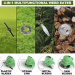 ბალახის სათიბი ელემენტზე (ტრიმერი) ZITREK GreenCut 12V (2ელ. + ნაკრები)