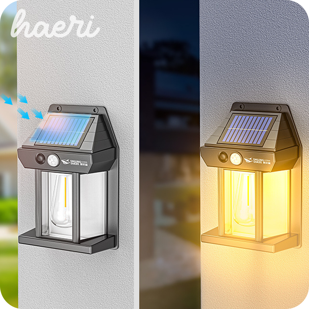 სანათი მზის პანელზე სენსორით Smiling Shark BD-067