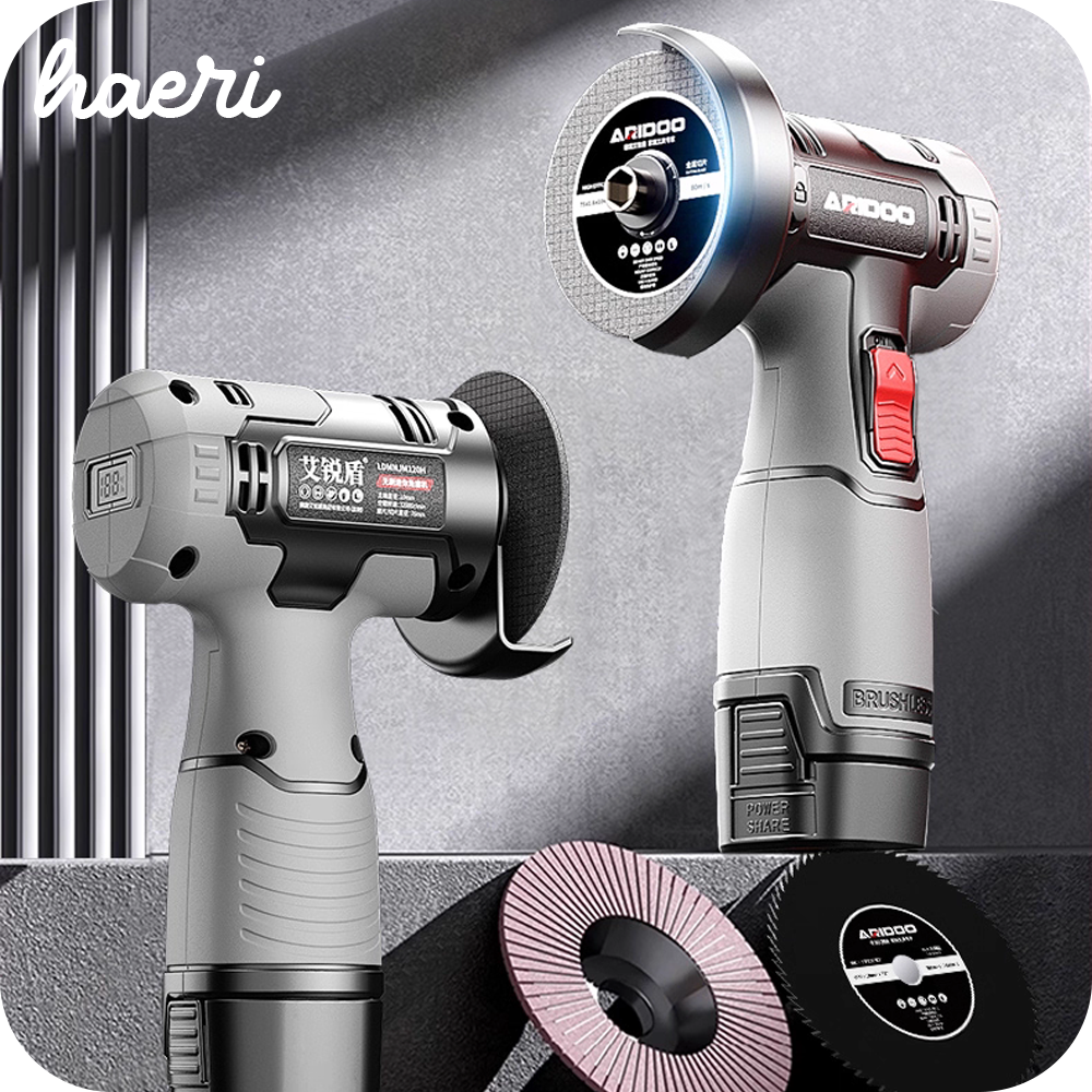 მინი კუთხსახეხი უნახშირო ARIDOO 16.8V (2 ელ)