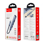 USB-C ჰაბი Hoco HB26 4-1-ში