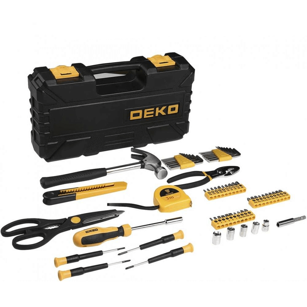 ხელსაწყოების ნაკრები DEKO DKMT62 PRO (62 ც)