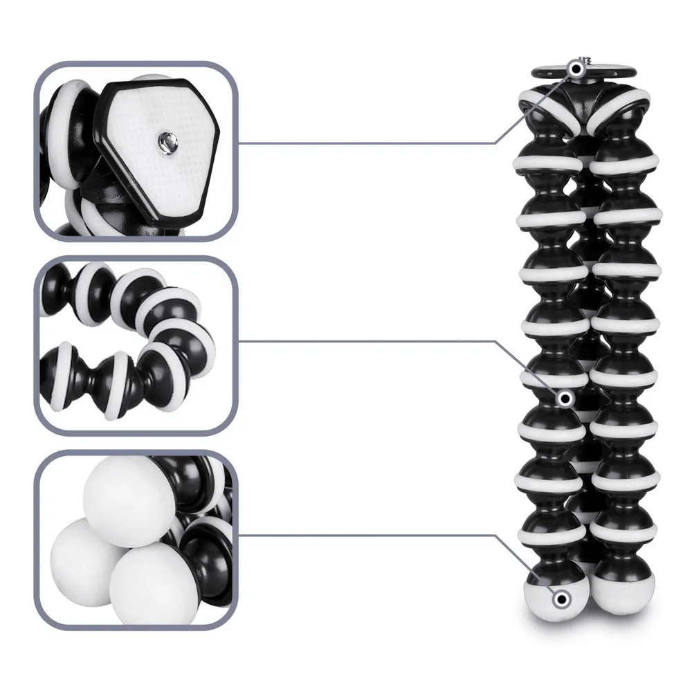 მოქნილი მინი შტატივი FLEX-26 ISA