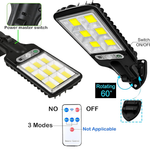 გარე სანათი მზის პანელზე მომუშავე 616-4