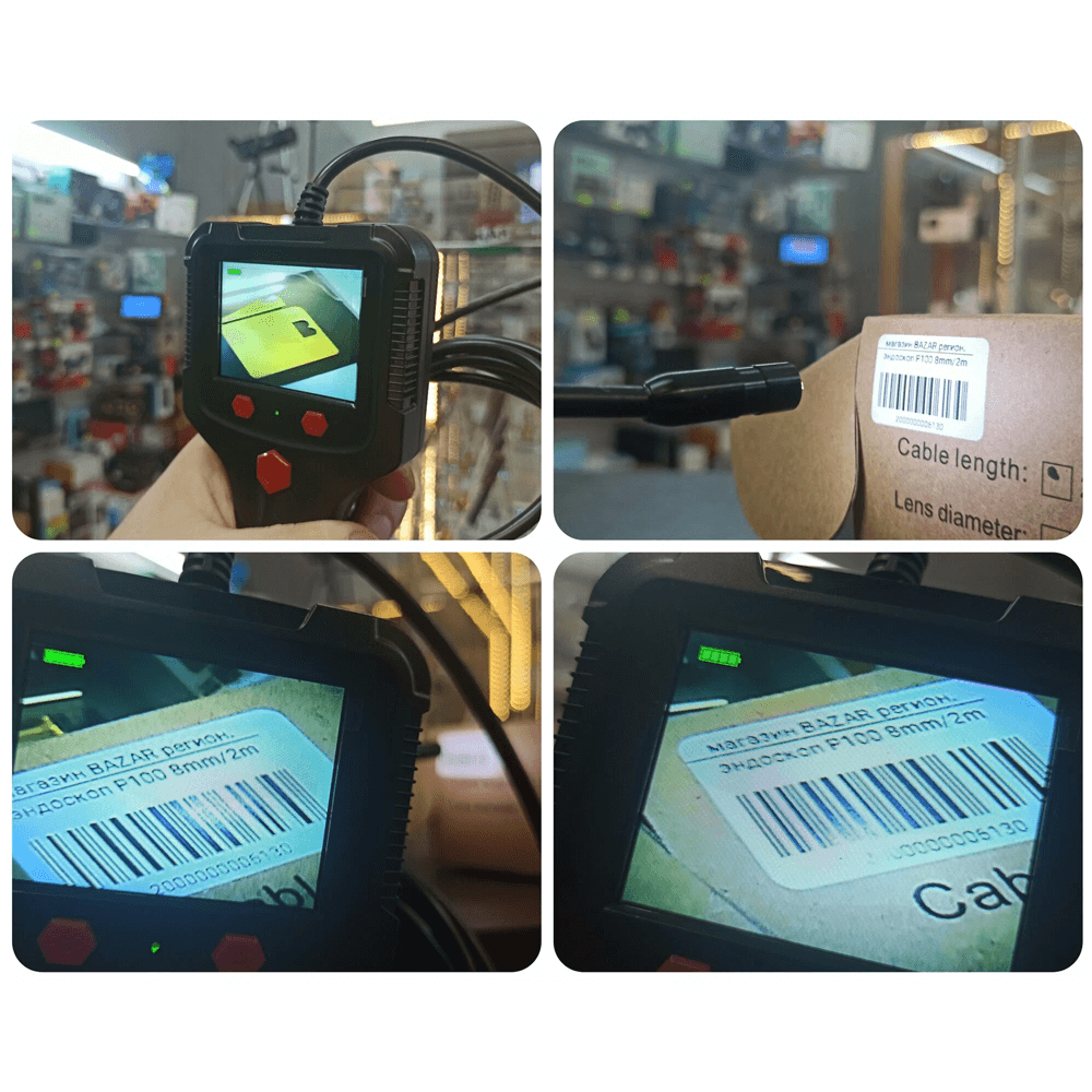 ენდოსკოპი(ბოროსკოპული კამერა) 10 მ