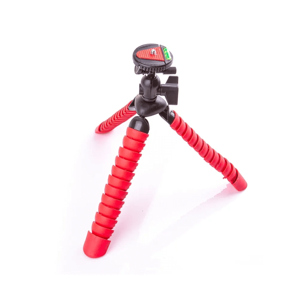 მოქნილი მინი შტატივი FLEX-2901 ISA წითელი