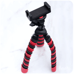 მოქნილი მინი შტატივი FLEX-2901 ISA შავი-წითელი