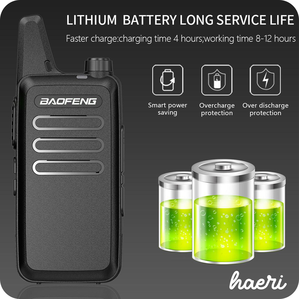 რაცია Baofeng T20 (2 ცალი)