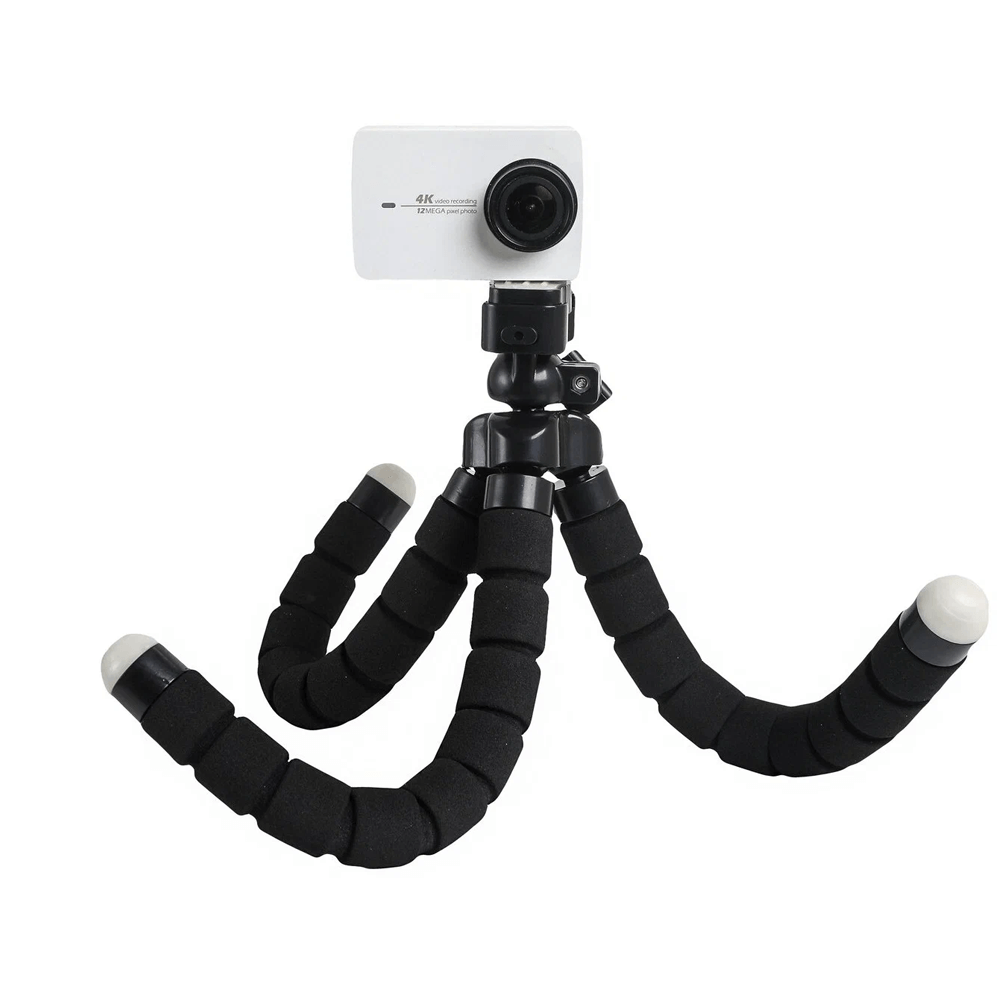 მოქნილი მინი შტატივი FLEX-02 ISA შავი