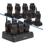 რაციების დამტენი 6-პოზიციური (Baofeng BF-888S/777S)