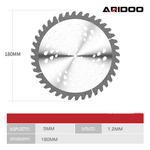 ბალახის სათიბის დანა-დისკი 180მმ