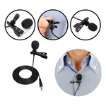 მინი მიკროფონი "პეტლიჩკა" 3.5 მმ Aux ML-01 JBH (1.5 მ)