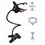 მობილურის მოქნილი სამაგრი (შავი)