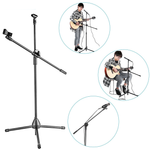 მიკროფონის სადგამი ორმაგი 150სმ