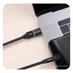 OTG Baseus ადაპტერი (USB to Type-C) 2.4A