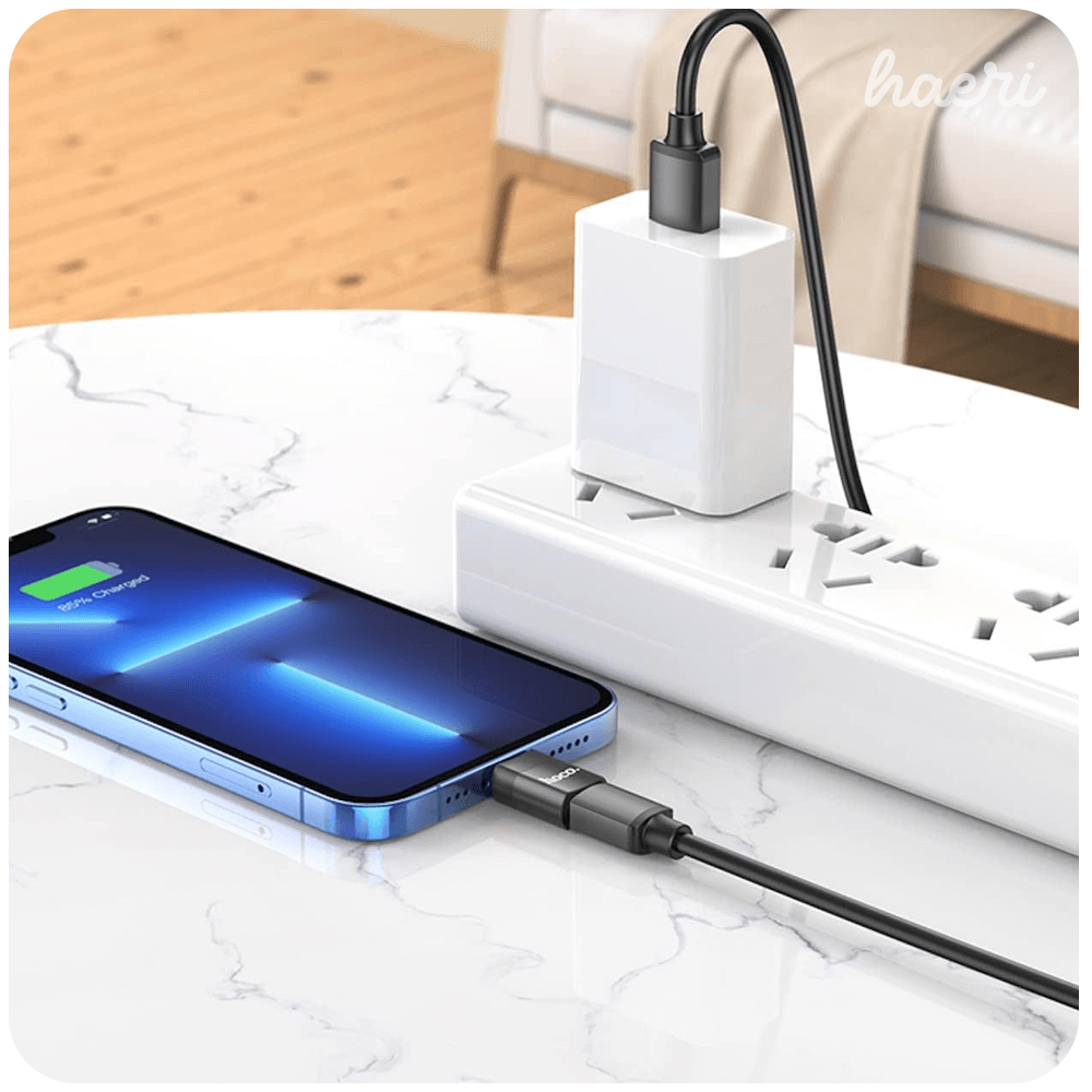 ადაპტერი (Lightning to Type-C) OTG Hoco UA17