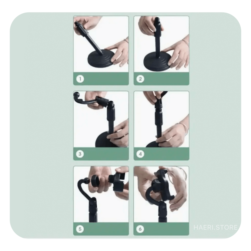 მაგიდაზე დასადგამი მობილურის სამაგრი