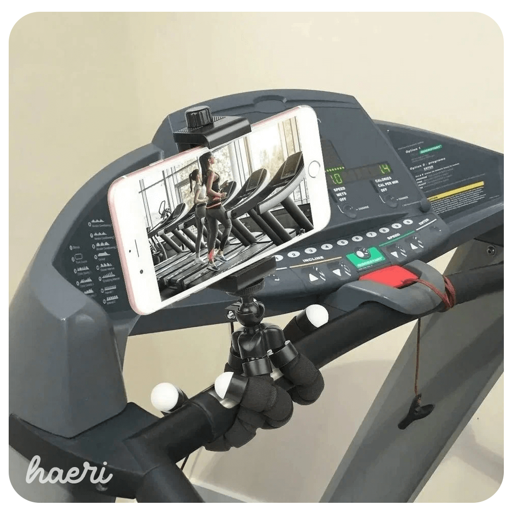 მოქნილი მინი შტატივი FLEX-02 ISA შავი