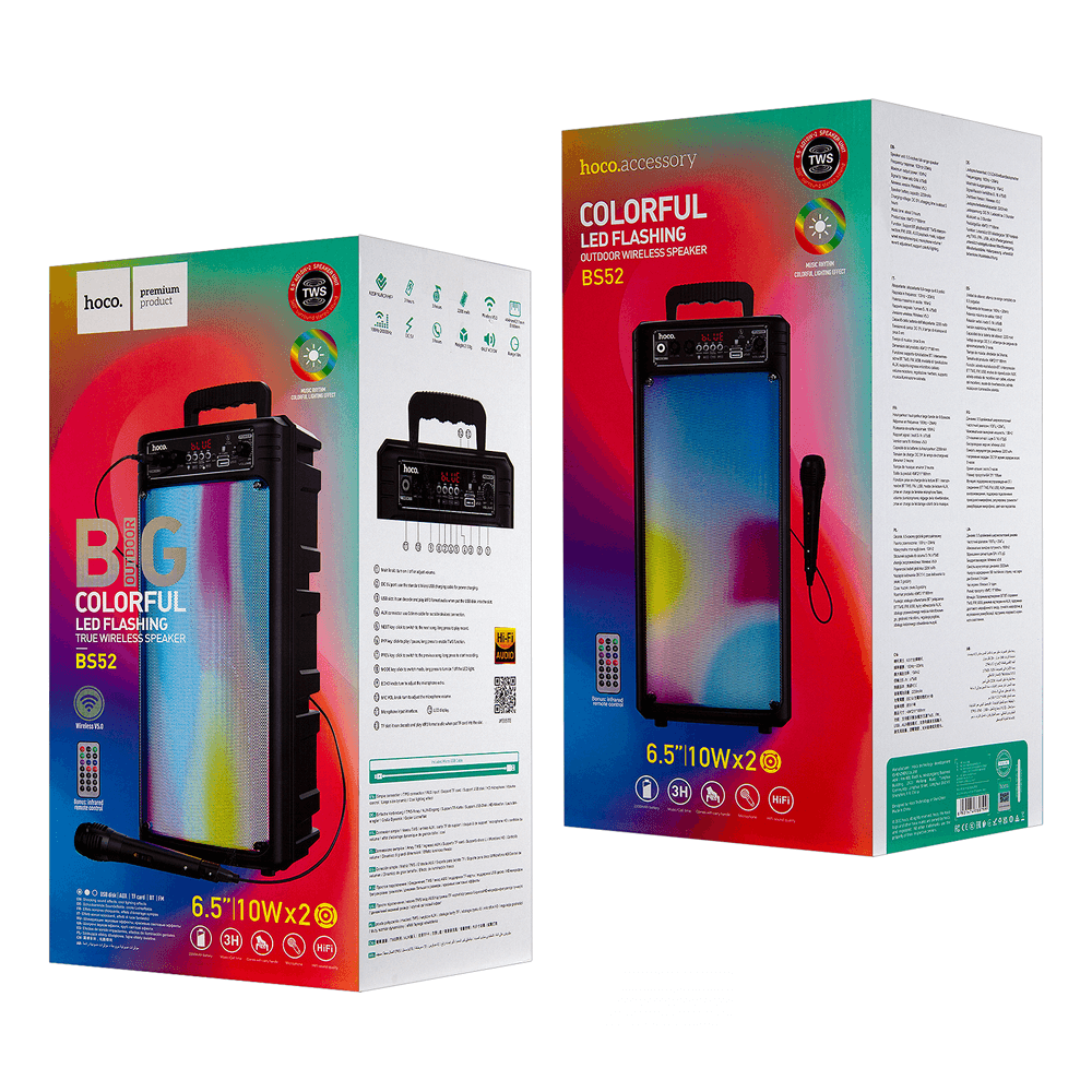 პორტატული დინამიკი Hoco BS52