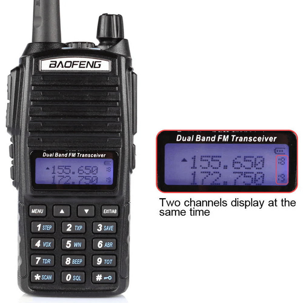 Baofeng რაცია გარეთ მუშაობისთვის და უსაფრთხოებისთვის