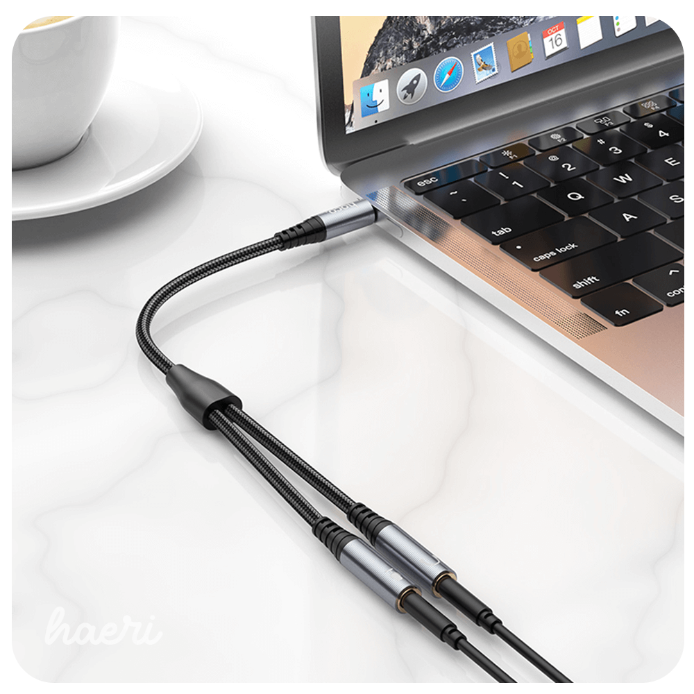 აუდიო ადაპტერი Hoco UPA21 AUX 3.5მმ