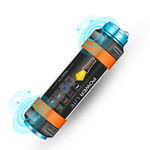 Smiling Shark T15 multi-functional camping lantern with USB charging, waterproof design, and LED light features.