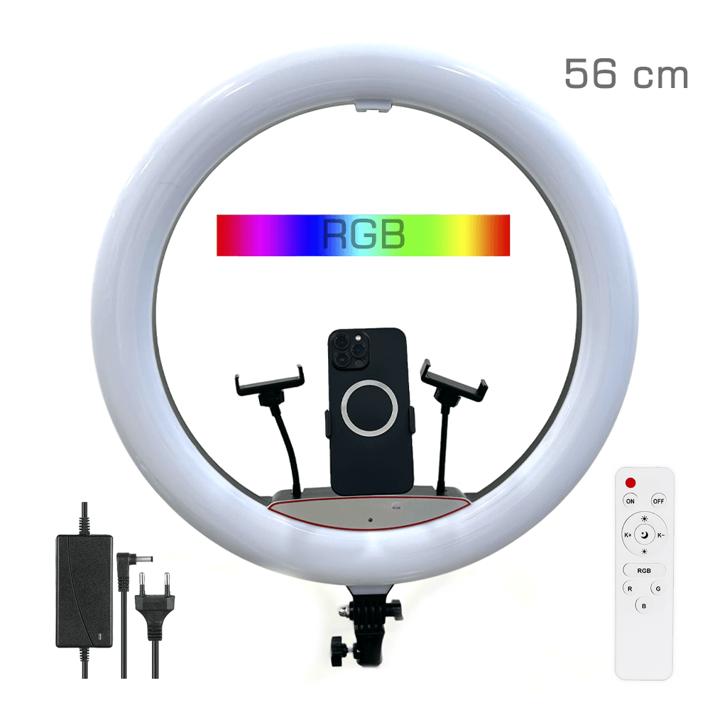 პროფესიონალური განათება MJ56 22" RGB 56 სმ