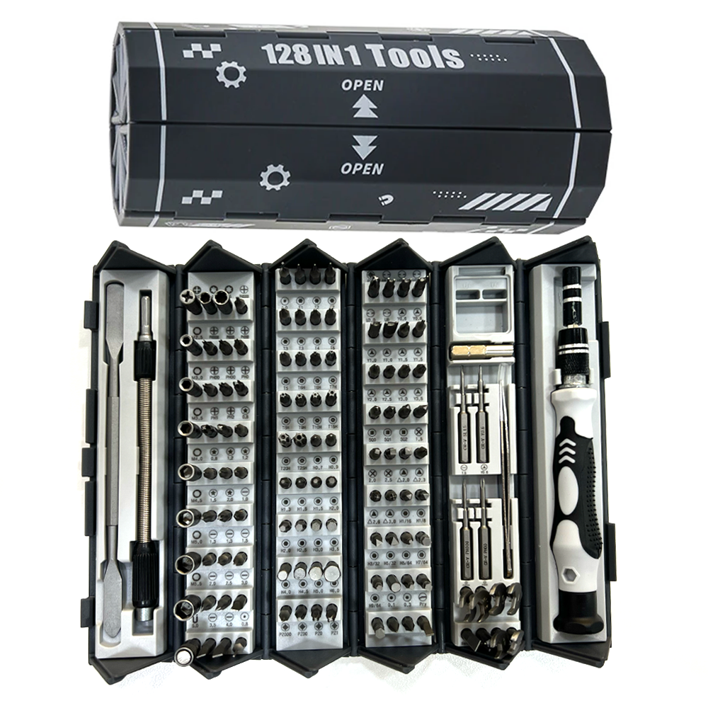 ზუსტი სახრახნისების ნაკრები 128-1ში