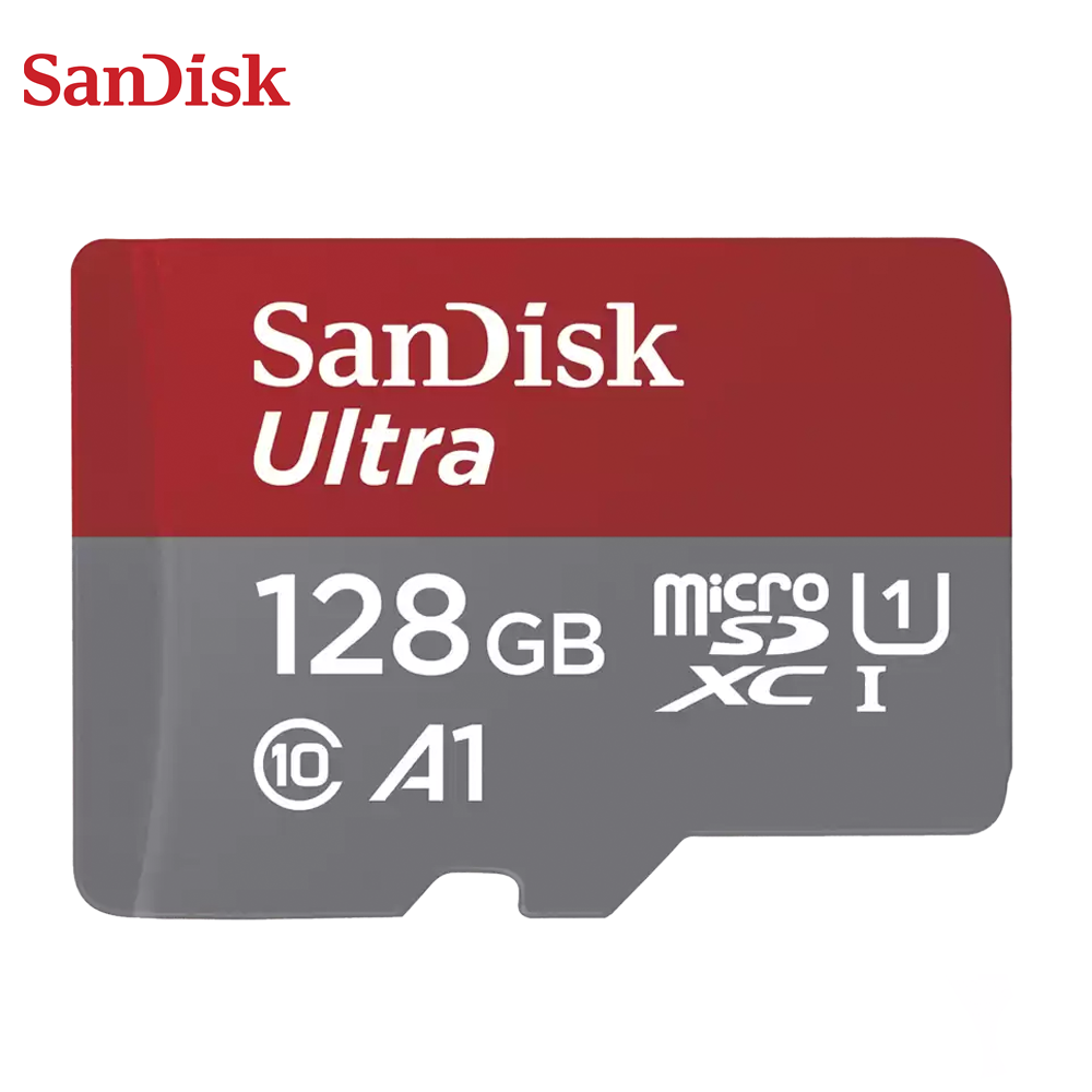 მეხსიერების ბარათი SanDisk 128GB Ultra MicroSD/HC UHS-I Card Class 10