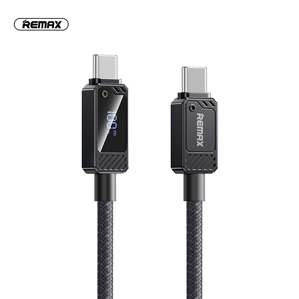 დამტენის კაბელი REMAX RC-C069 (Type-C to Type-C) 100W 1.2მ