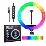 სელფის რგოლი განათება RGB LED 33სმ