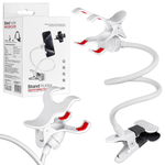 მობილურის მოქნილი სამაგრი (თეთრი)