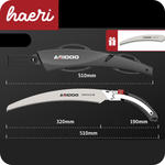 ხელის ხერხი ARIDOO 15 დუიმი + 1 ხერხის პირი