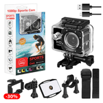 ექშენ კამერა Sports Cam D600 შავი