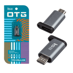 OTG ადაპტერი (Type-C to Micro USB) ISA G-11