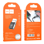 ადაპტერი (USB to Type-C) OTG Hoco UA17