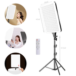 სტუდიური სანათი LED 19″ RL-19 + შტატივი 2.1მ