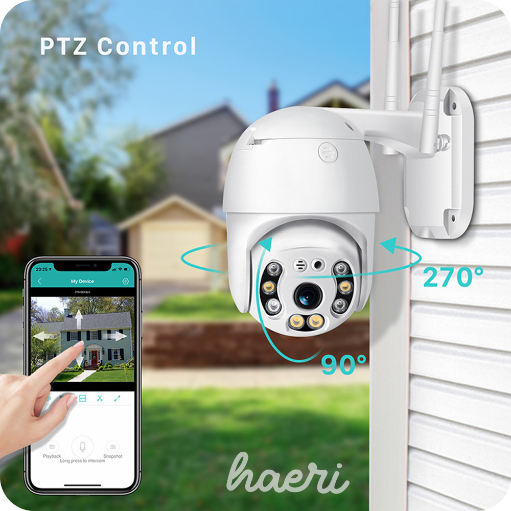 Wi-Fi სათვალთვალო კამერა 3MP