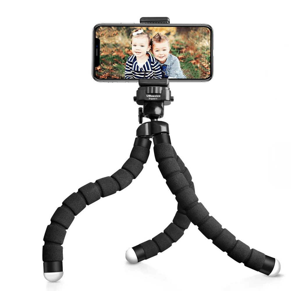 მოქნილი მინი შტატივი FLEX-02 ISA შავი