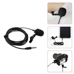 მინი მიკროფონი "პეტლიჩკა" 3.5 მმ Aux ML-01 JBH (1.5 მ)