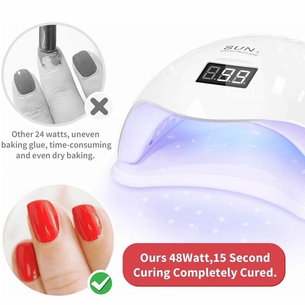 შილაკის აპარატი SUN 5 UV/LED 48W