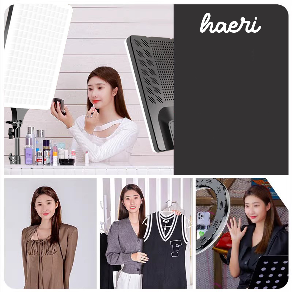 სტუდიური სანათი LED 19″ RL-19 + შტატივი 2.1მ