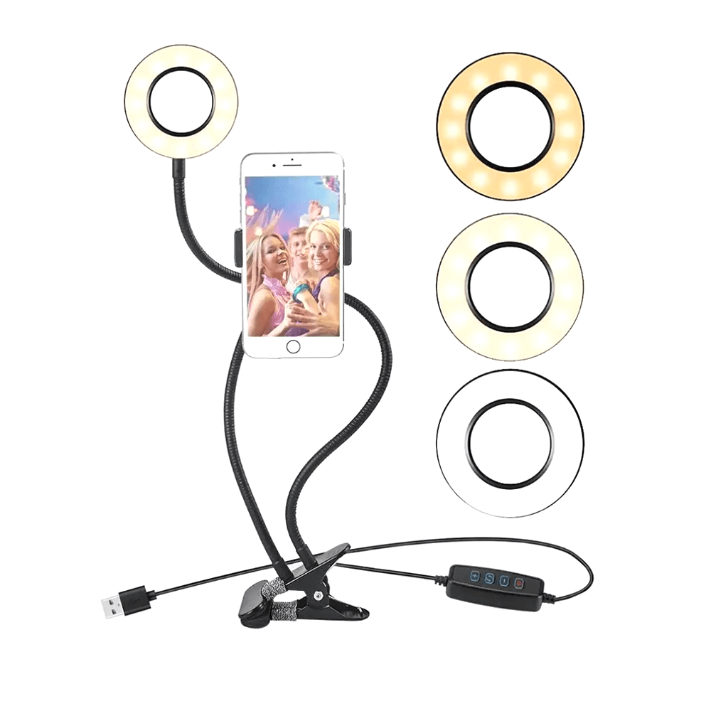 მობილურის მოქნილი სამაგრი განათებით SL-10 JBH