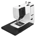 UKICRA UFR-738A electric sewing machine for home workshops, shown in black and white, ideal for small ateliers, user-friendly